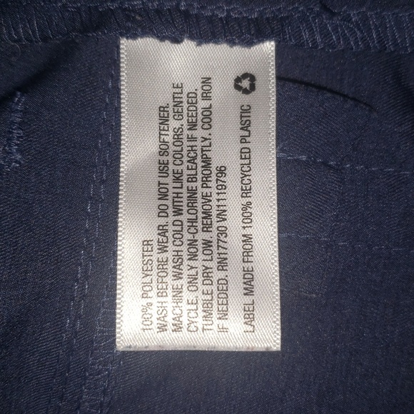 Cat & Jack Flat Front Shorts Blue 16 - Picture 4 of 6